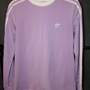Lavender Adidas Long Sleeve Shirt